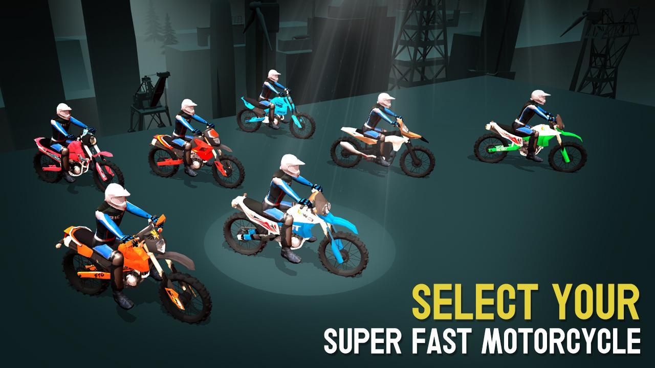 Motorcycle Stunts 3D Game Screenshot
