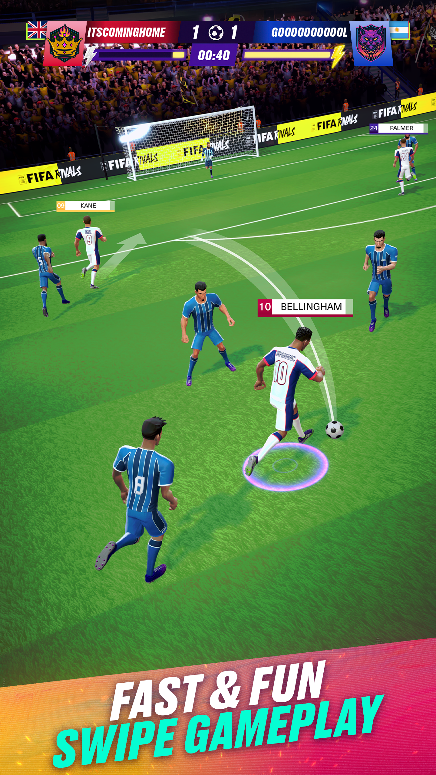 FIFA Rivals - Mobile Soccer Game Screenshot