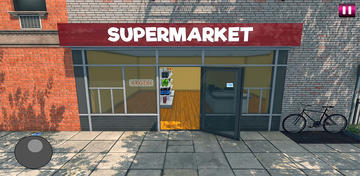 Banner of Supermarkt Spiele Simulator 3D 