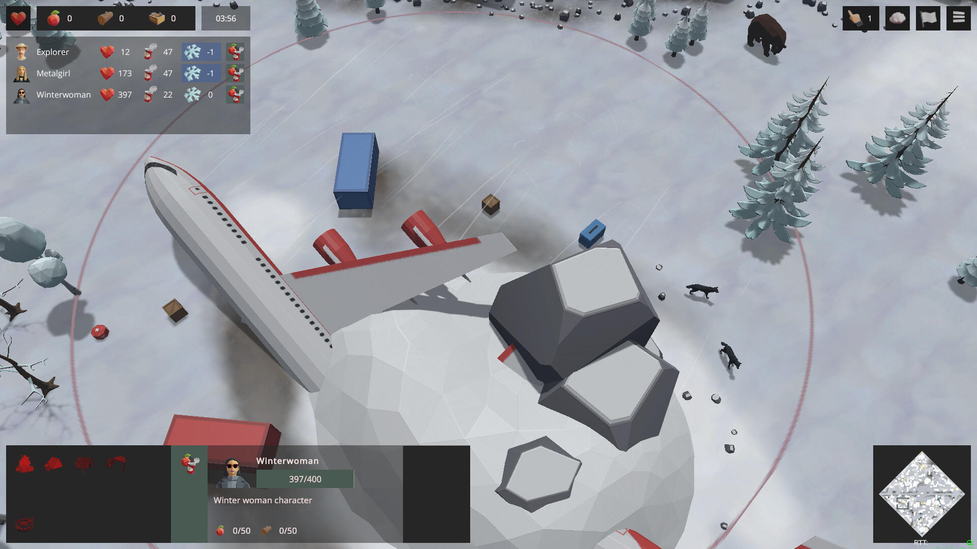Survive It: Frozen screenshot game