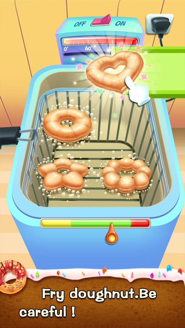 Screenshot of Make Donut: Cooking Game