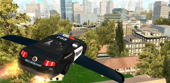 Banner of Flying Police Car Simulator 1.7