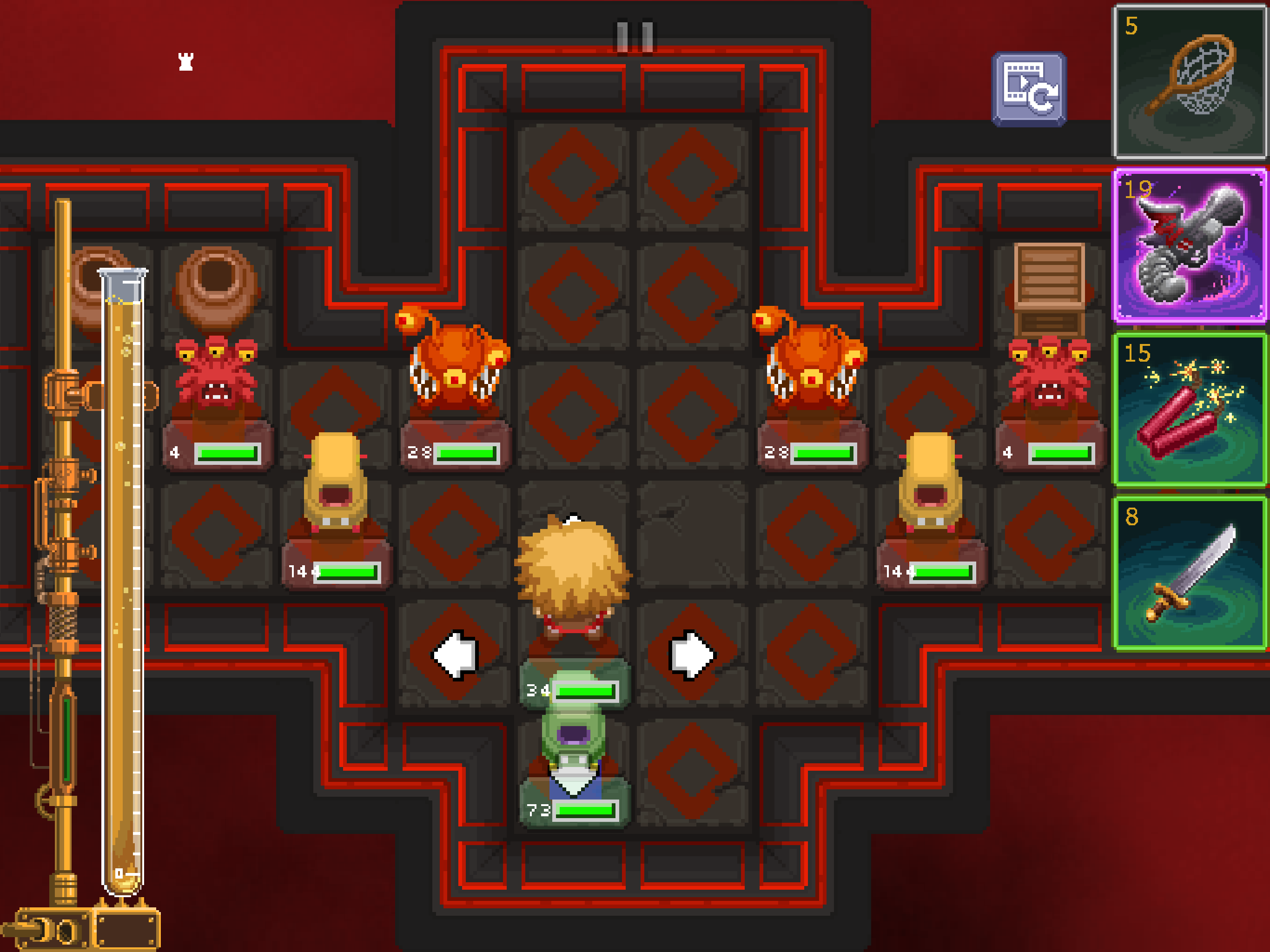 타이니 덱 & 던전 게임 스크린샷