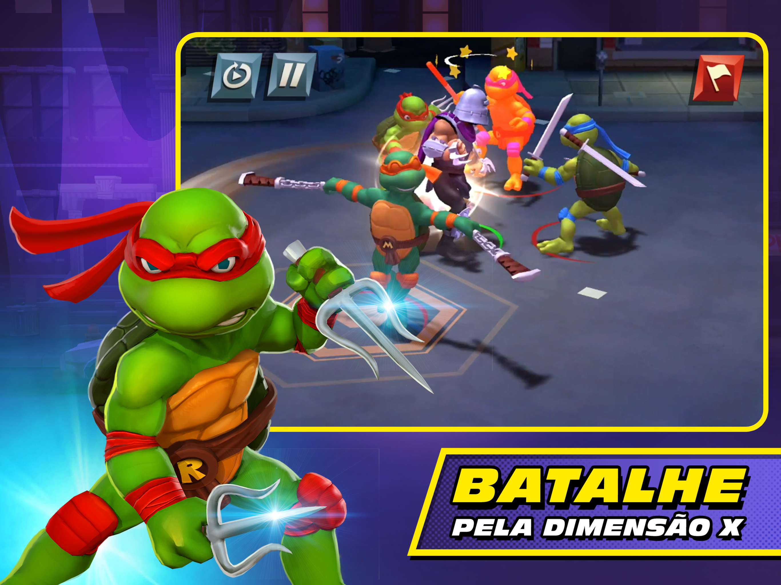 Captura de Tela do Jogo TMNT: Mutant Madness