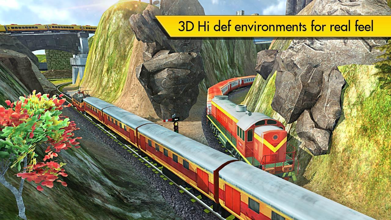Train Racing 3D 2019 Game Screenshot