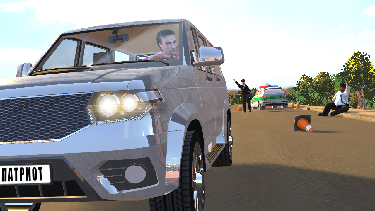 Offroad Patriot Game Screenshot