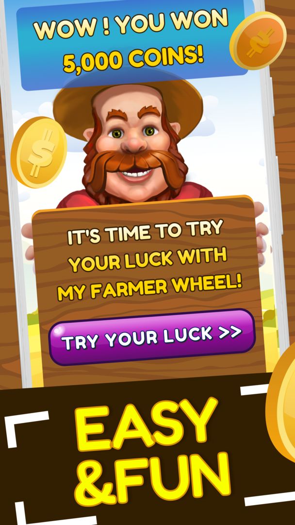 Screenshot of Chuck the Farmer: Play Fun Games