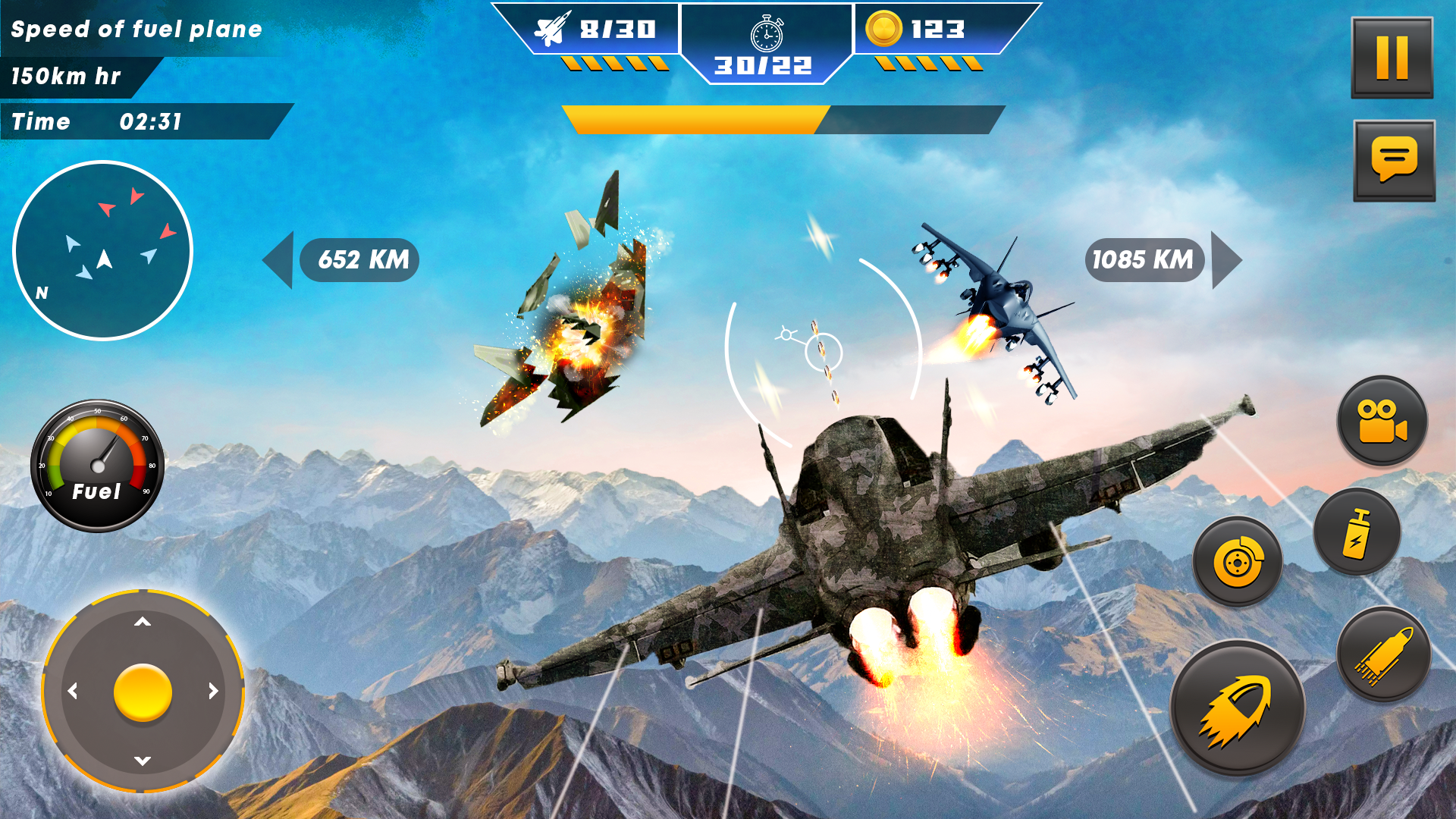 Baixe Sky Warriors: Combate Aéreo no PC