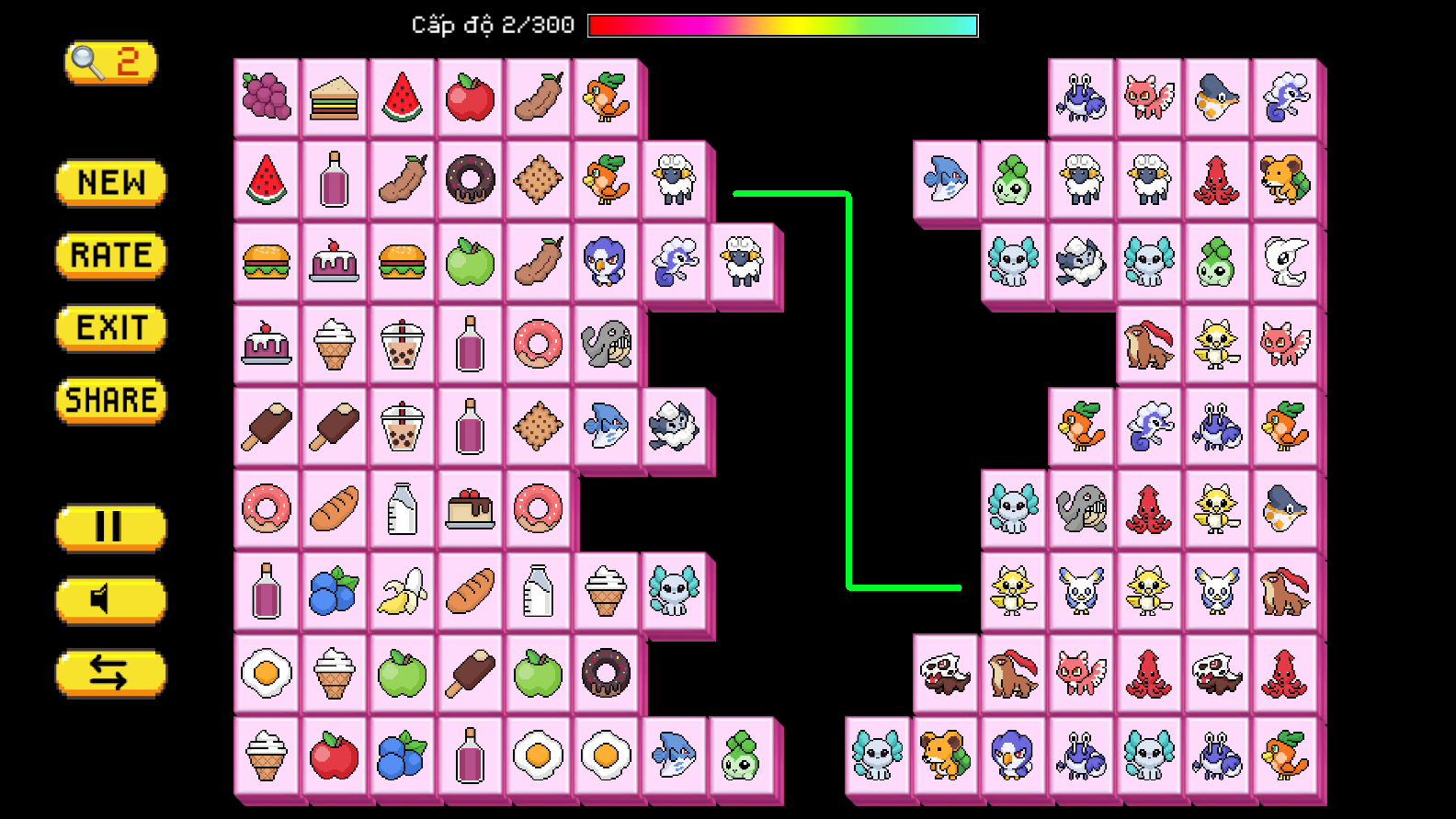 Screenshot of Connect Animals Pixel