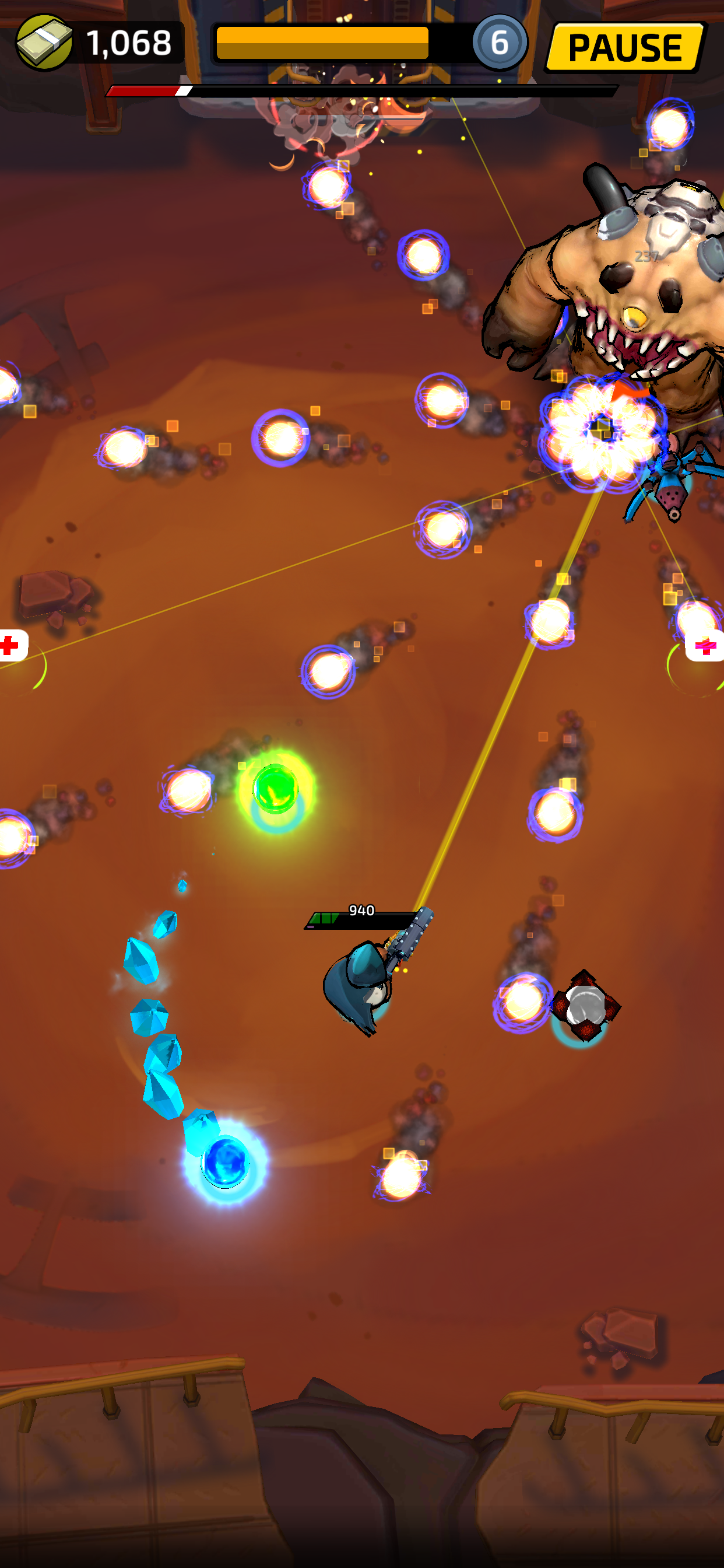 Impossible Space: A Space Hero Game Screenshot