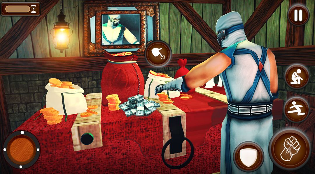 Screenshot of Village Thief Robbery Simulator Game