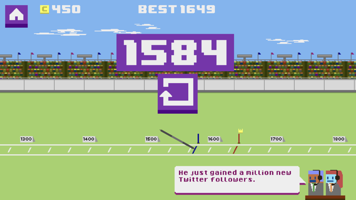 Unicycle Hero Game Screenshot