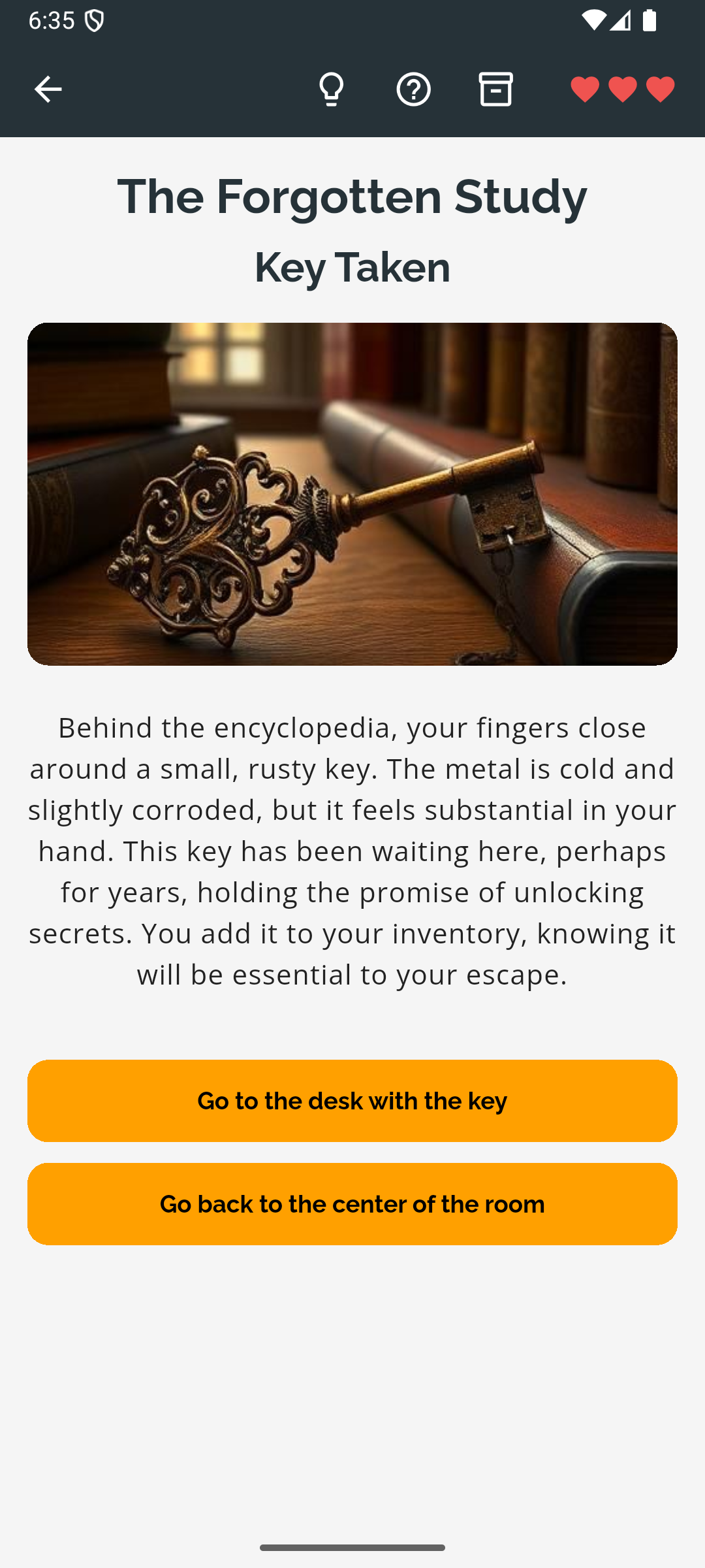 Room Escaper Game Screenshot