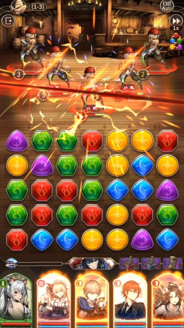 Screenshot of Magic Stone Knights