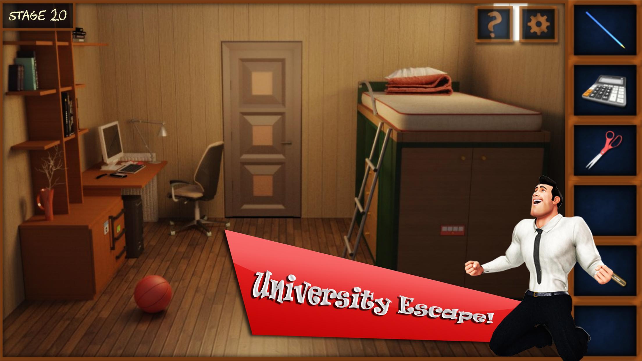Скриншот игры University Escape