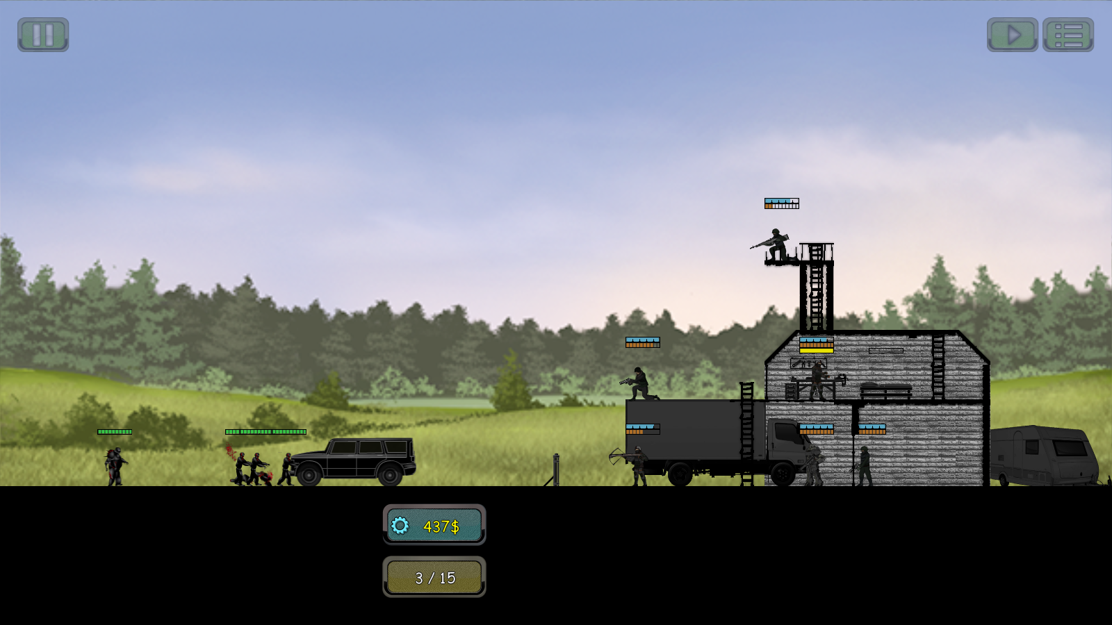 Fortress TD Game Screenshot