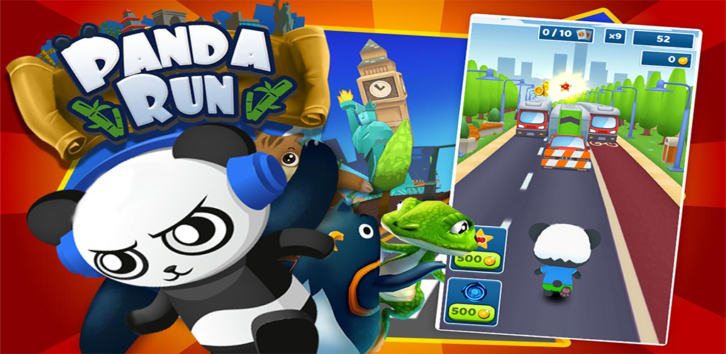 Banner of မြေအောက်ရထား Panda Run - အဆုံးမဲ့ပြေးခြင်း။ 1