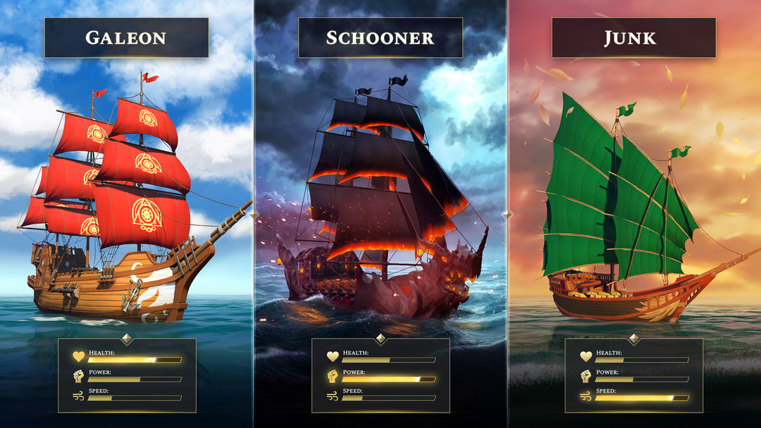 Pirate Ships・Build and Fight screenshot game