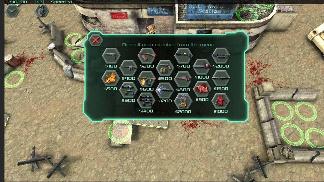 Screenshot of Zombie Defense