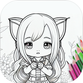 Gacha Life E Girl Colouring Pages - Free Colouring Pages