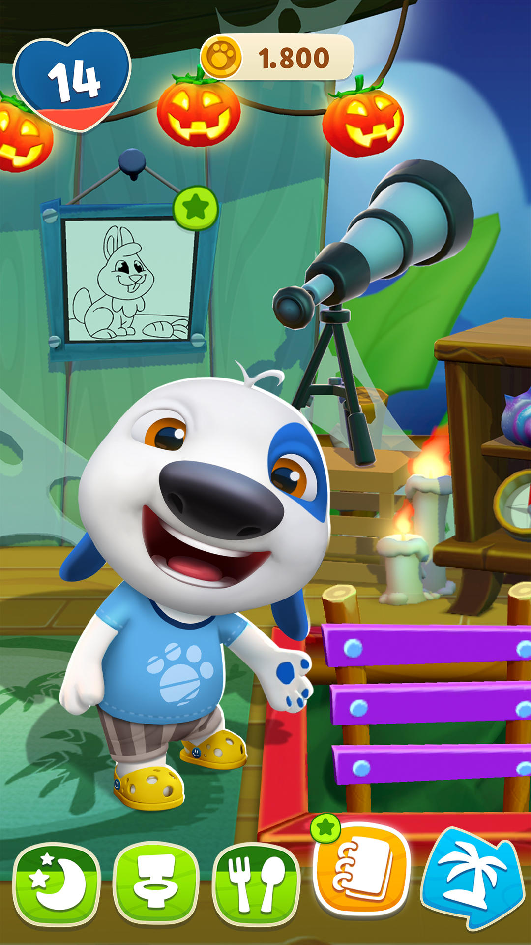 My Talking Hank: Islands Game Screenshot