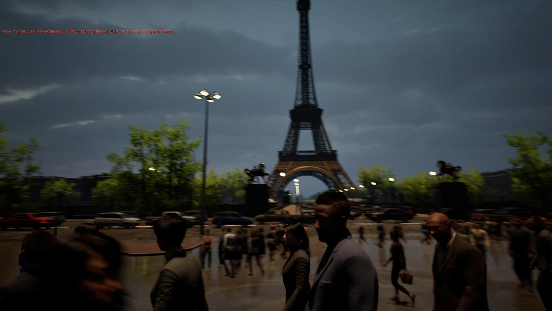 Screenshot of Paris Simulator