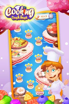 Cooking Dash Hexa Game Screenshot