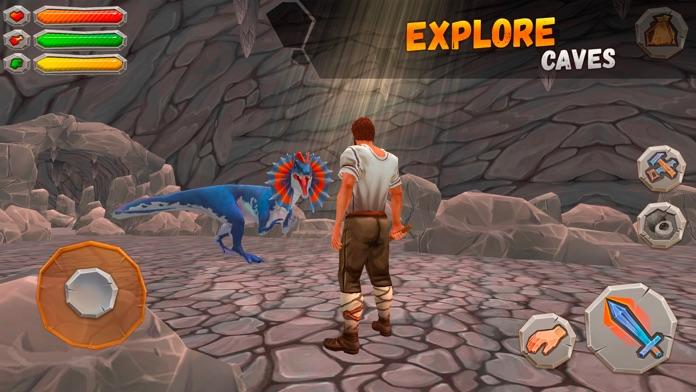 サバイバルアイランド 2：ジュラシック生存・恐竜ゲーム ゲームのスクリーンショット