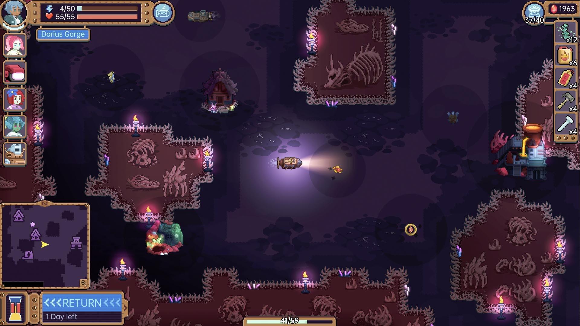Cuplikan Layar Game Deep Blue Fantasy