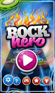 Rock Hero - Guitar Music Game Game Screenshot