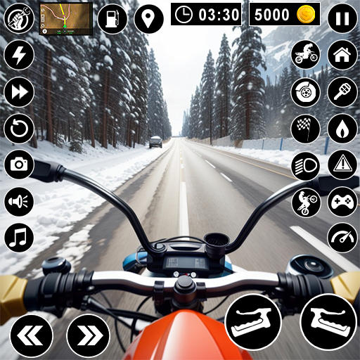 Bike Racing 3D: Moto Bike Game Game Screenshot