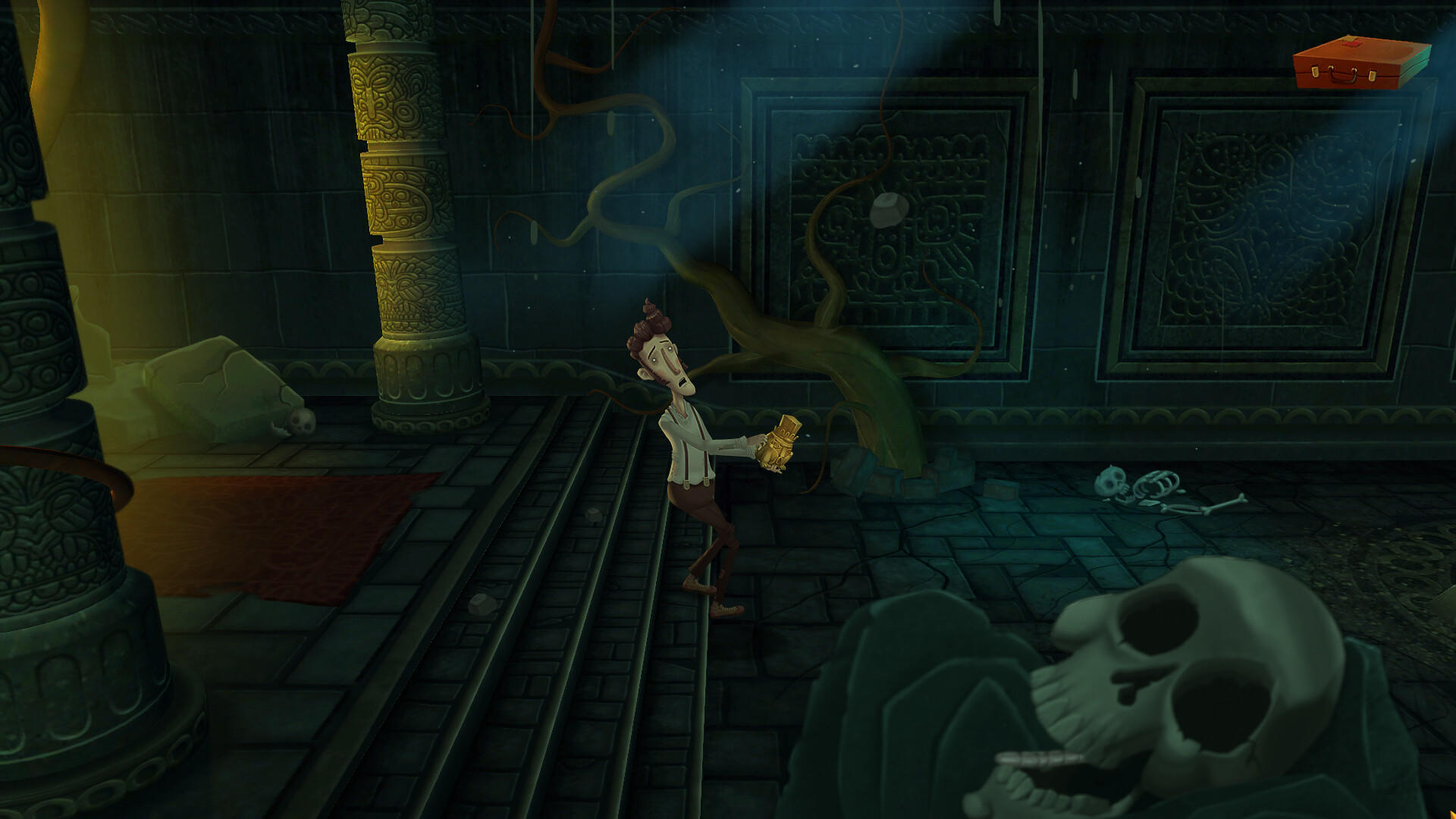 Cuplikan Layar Game Slender Threads