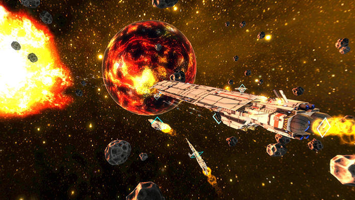 End Space VR for Cardboard Game Screenshot