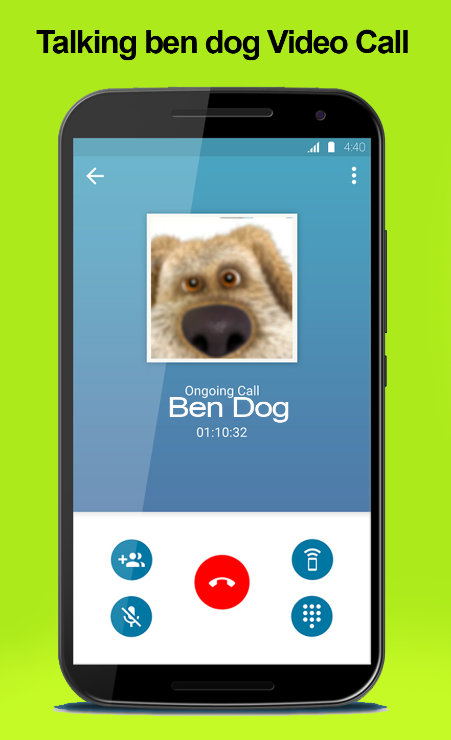 Screenshot 1 of Panggilan simulator untuk bercakap anjing ben 0.1