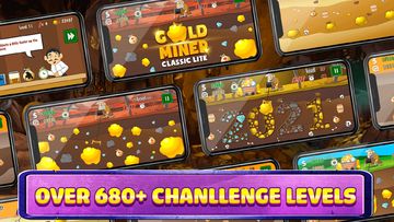 Gold Miner Classic Lite Game Screenshot
