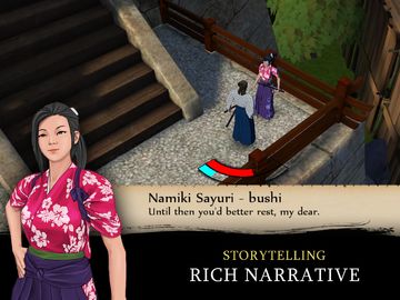 Bushido Saga Samurai Nightmare ゲームのスクリーンショット