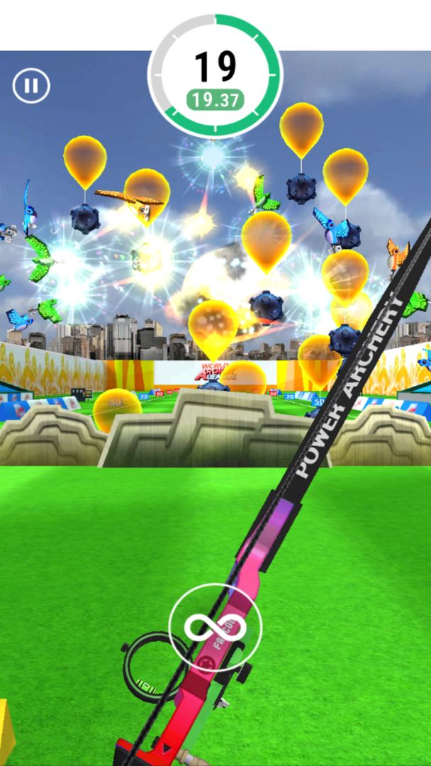 Screenshot of World Archery League
