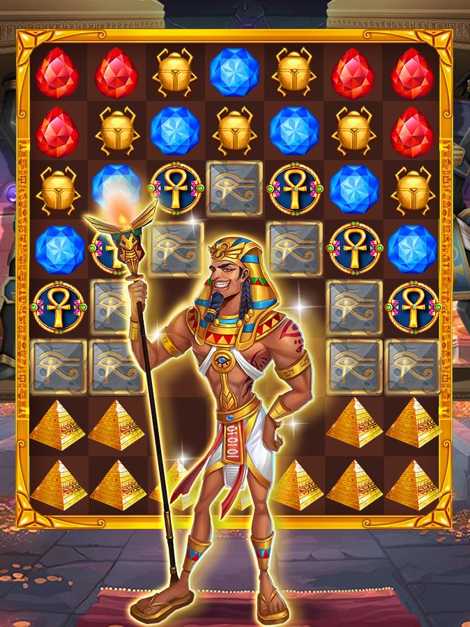Pharaoh's treasure Mania Game Screenshot