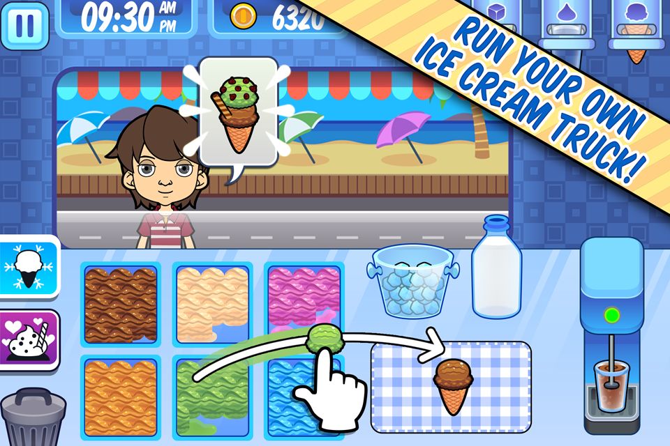 My Ice Cream Truck: Food Game screenshot game