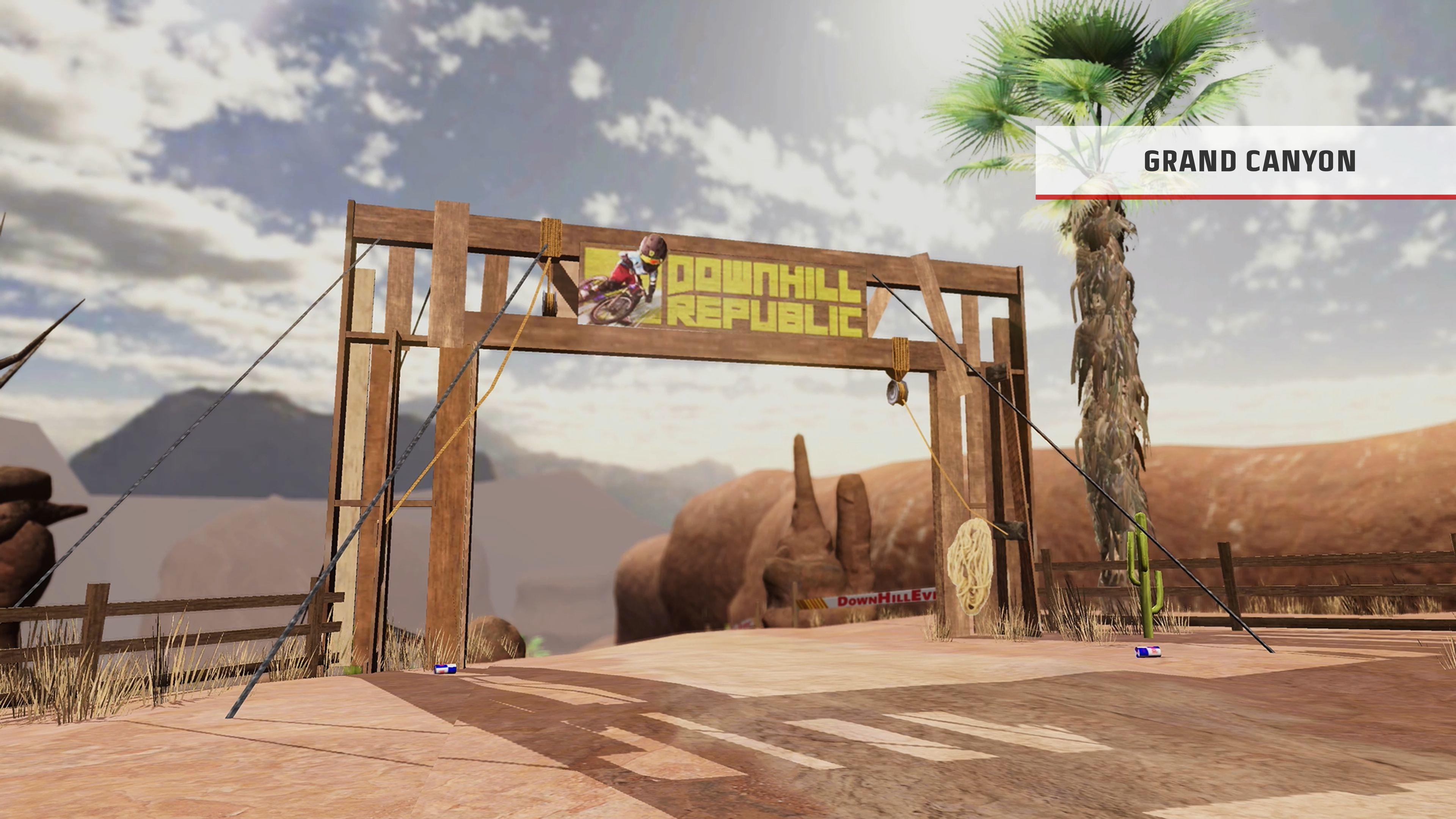Downhill Republic Game Screenshot
