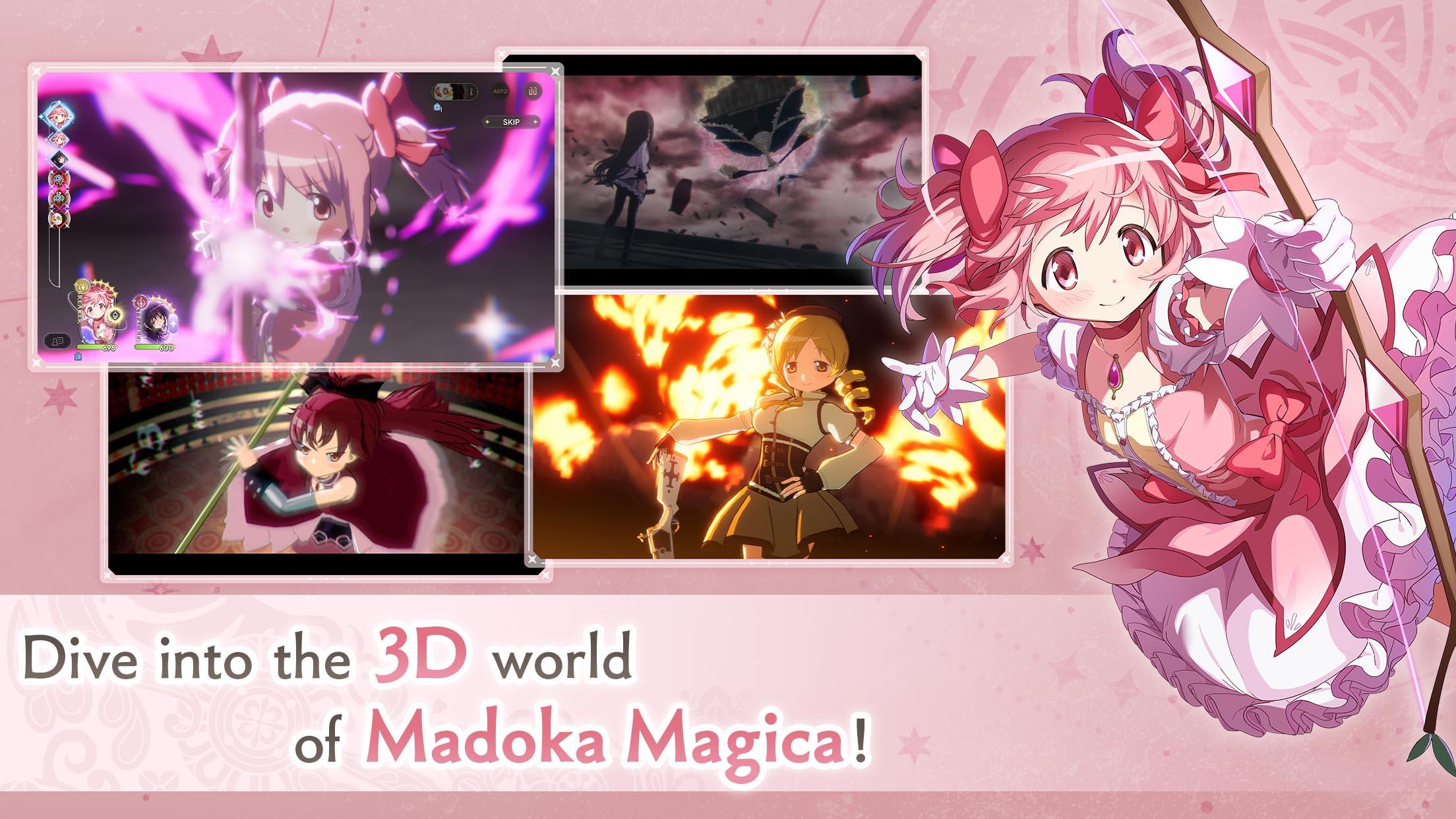Madoka Magica Magia Exedra Game Screenshot