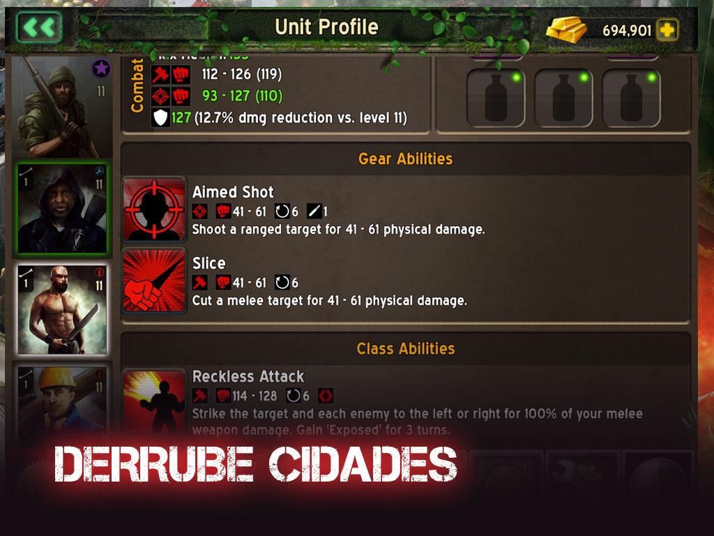 Captura de Tela do Jogo Empire Z: Endless War