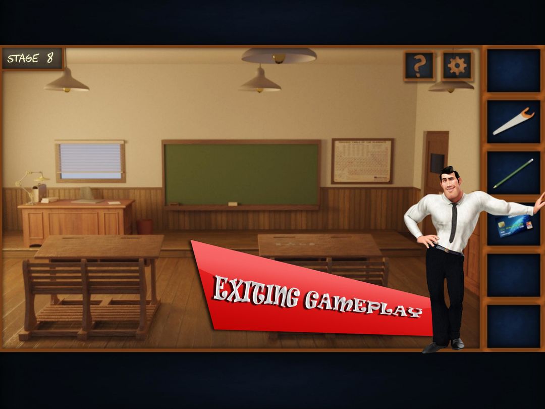 University Escape screenshot game