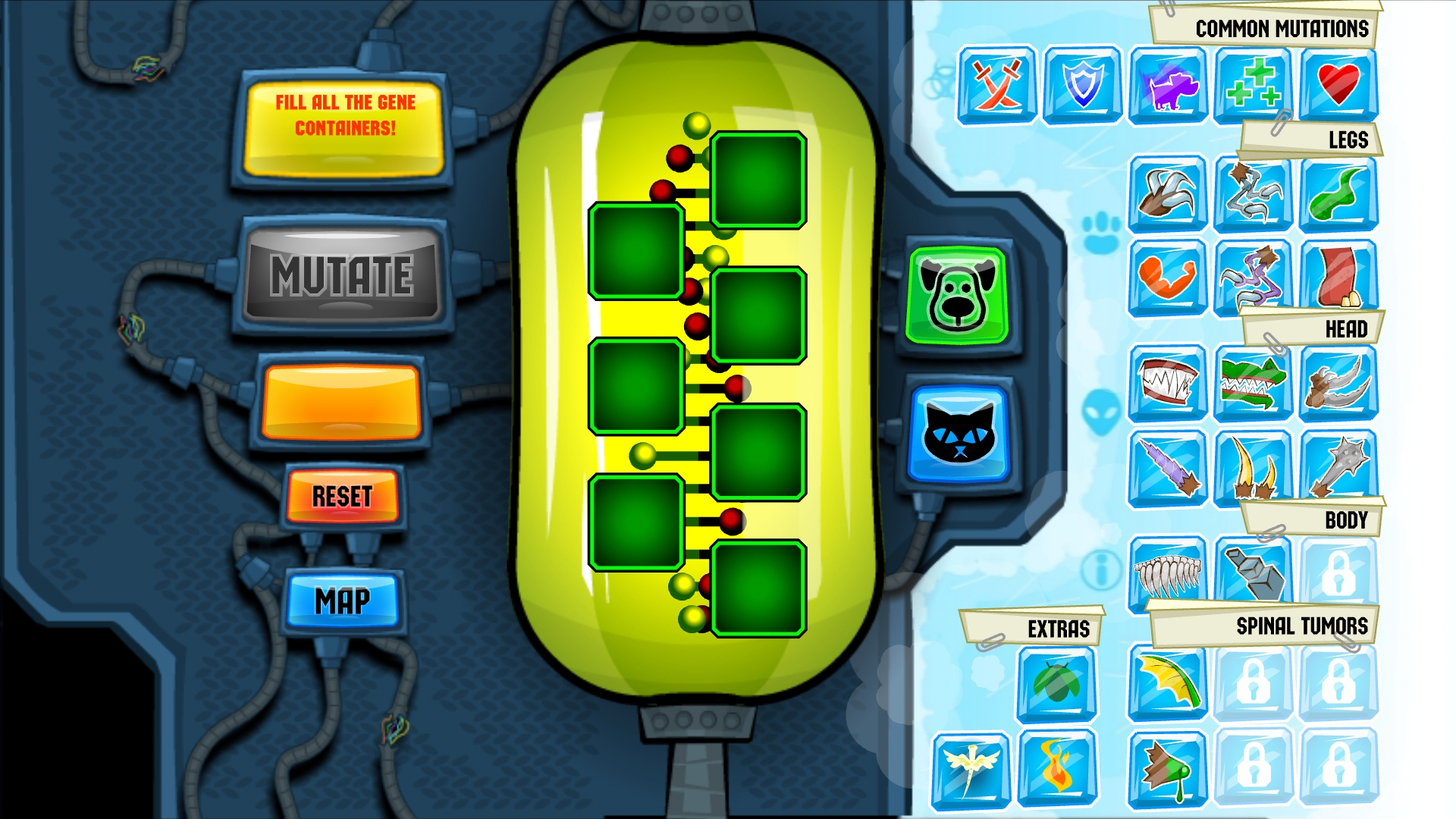 Mutant Fighting Cup Original Game Screenshot
