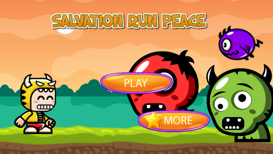 Salvation Run Peace Game Screenshot