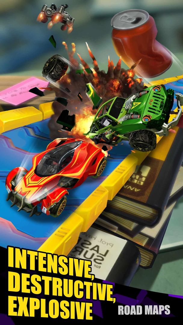 Toy Car Burnout 게임 스크린 샷