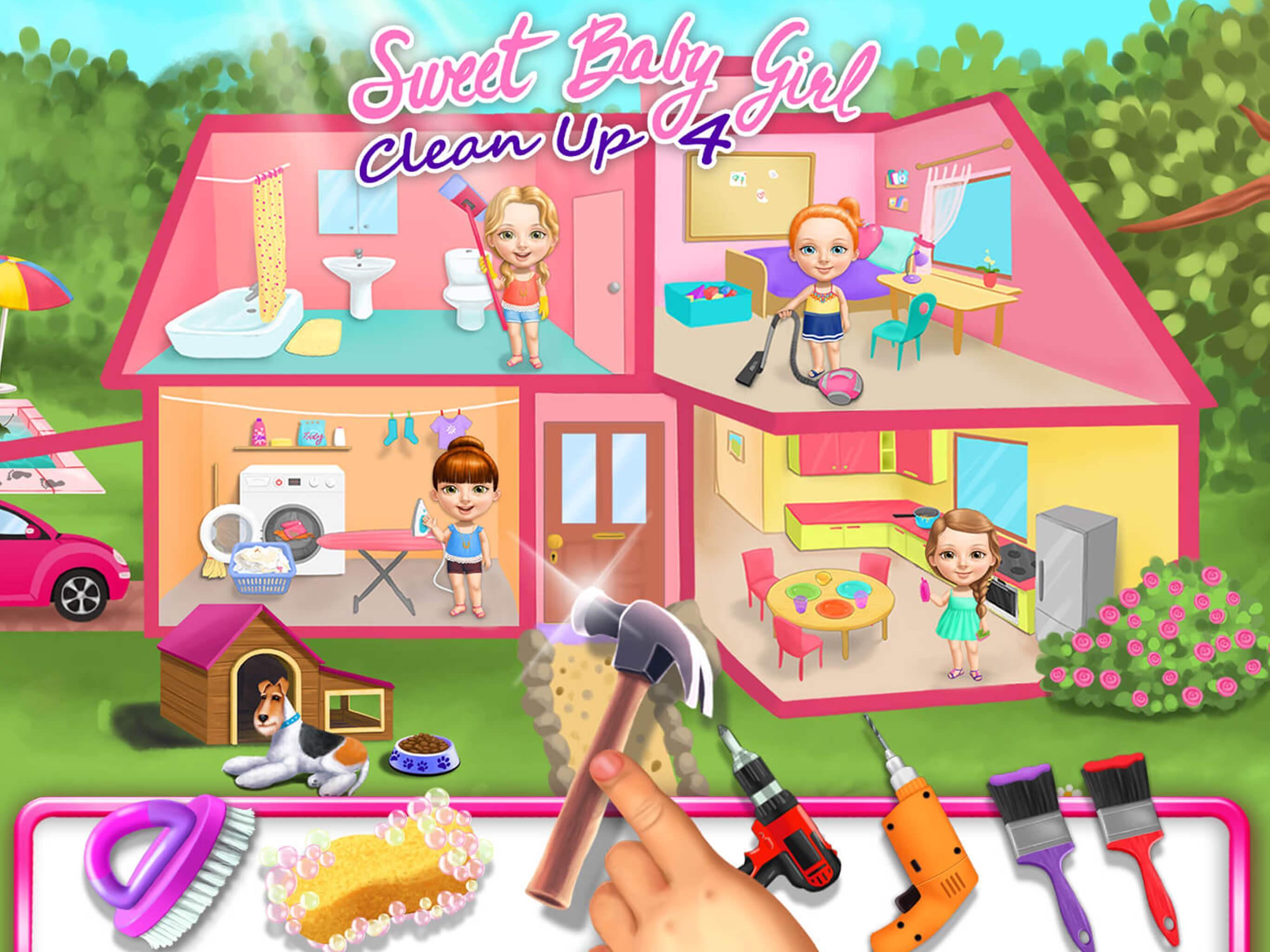Cuplikan Layar Game Sweet Baby Girl Cleanup 4