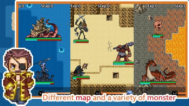 Screenshot of Unlimited Skills Hero - RPG