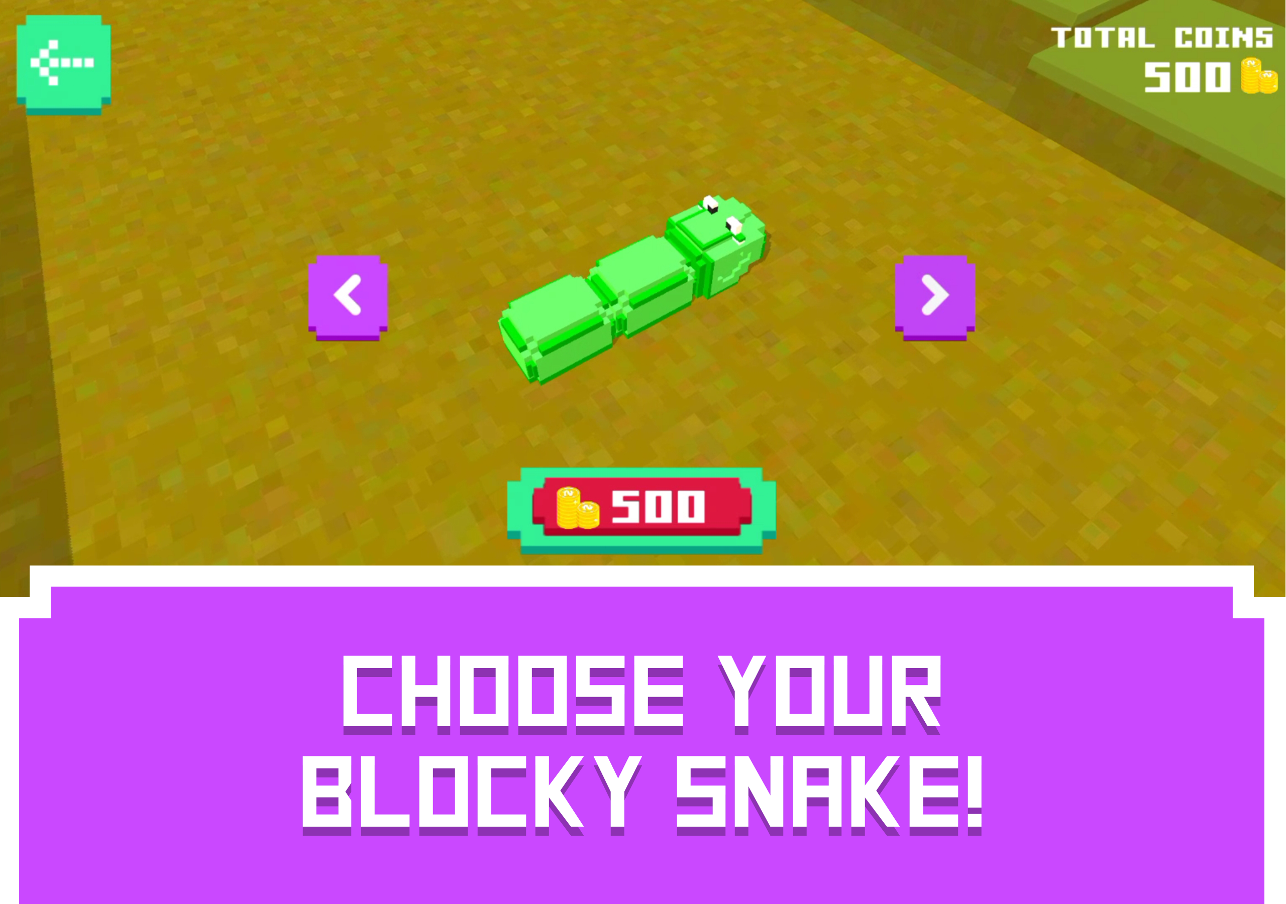 Bloqie Snake Game Screenshot