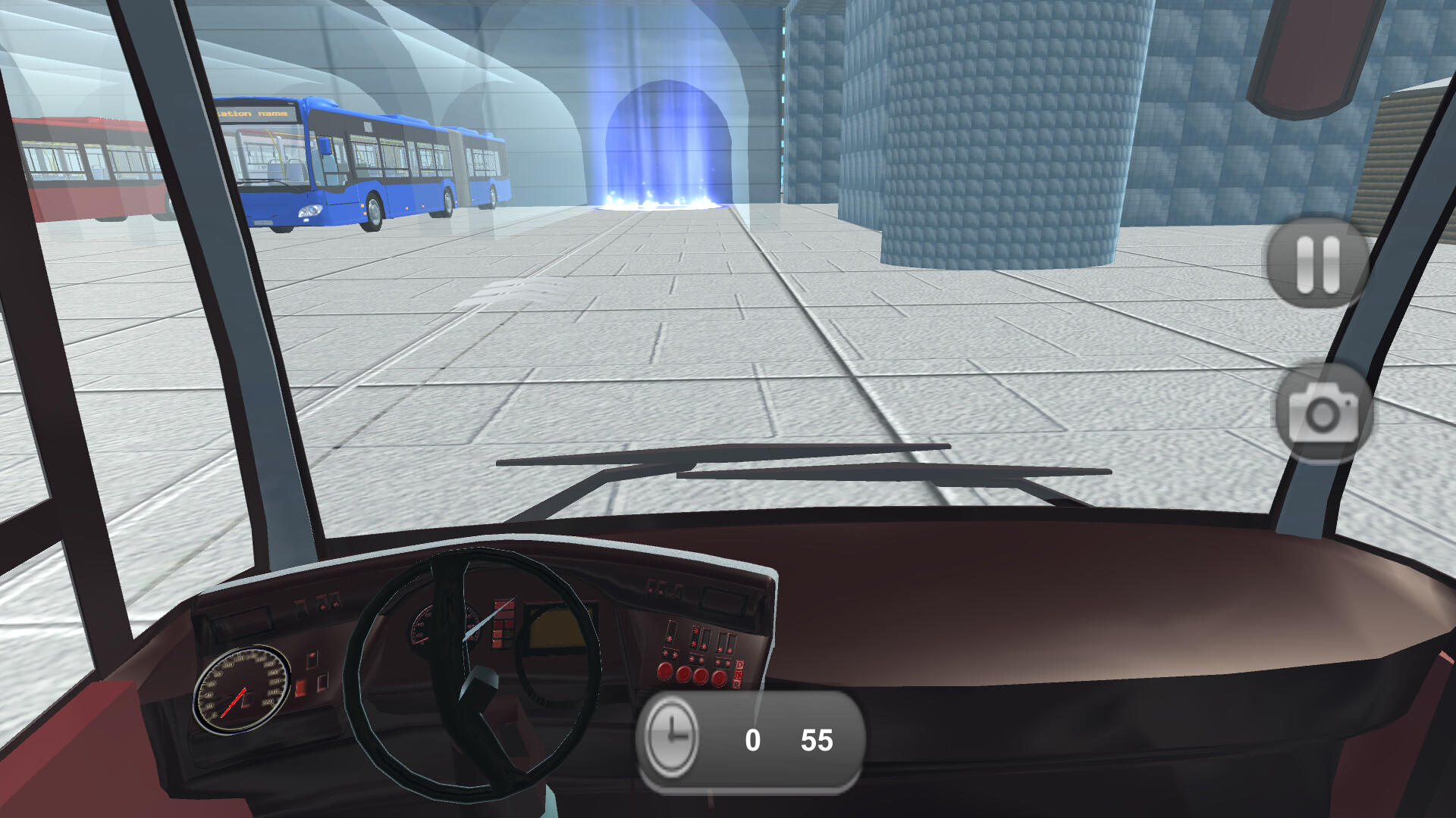 Screenshot of Dual Bus Simulator